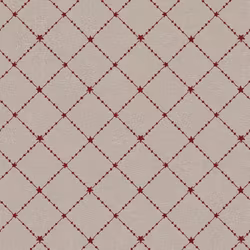 Julruta linnefärgad metervara vaxduk Redlunds textil