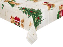 Nalle vit vaxduk metervara Redlunds textil