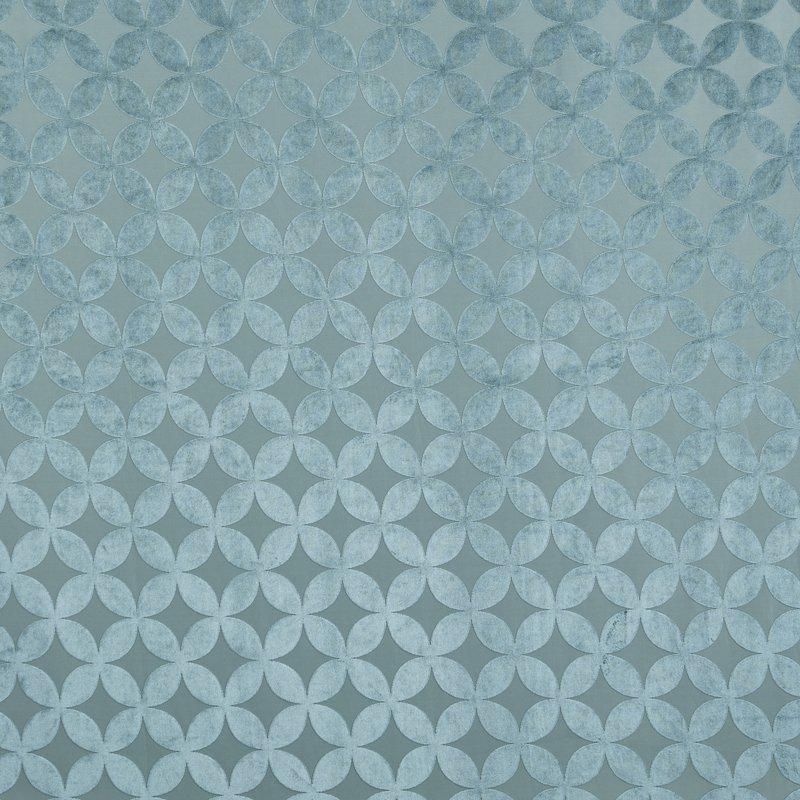 Burnout 2 grönt gardintyg/inredningstyg sammet Jakobsdals textil