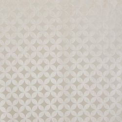 Burnout 2 cremefärgat gardintyg/inredningstyg sammet Jakobsdals textil