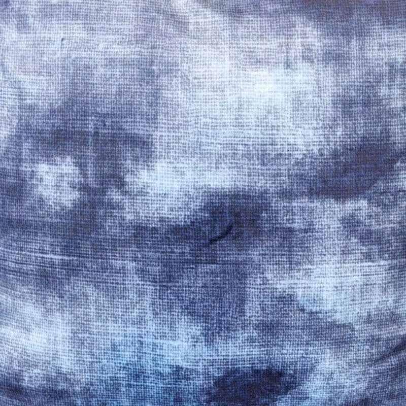 Verona blåmelerad möbelklassad sammet metervara Jakobsdals textil