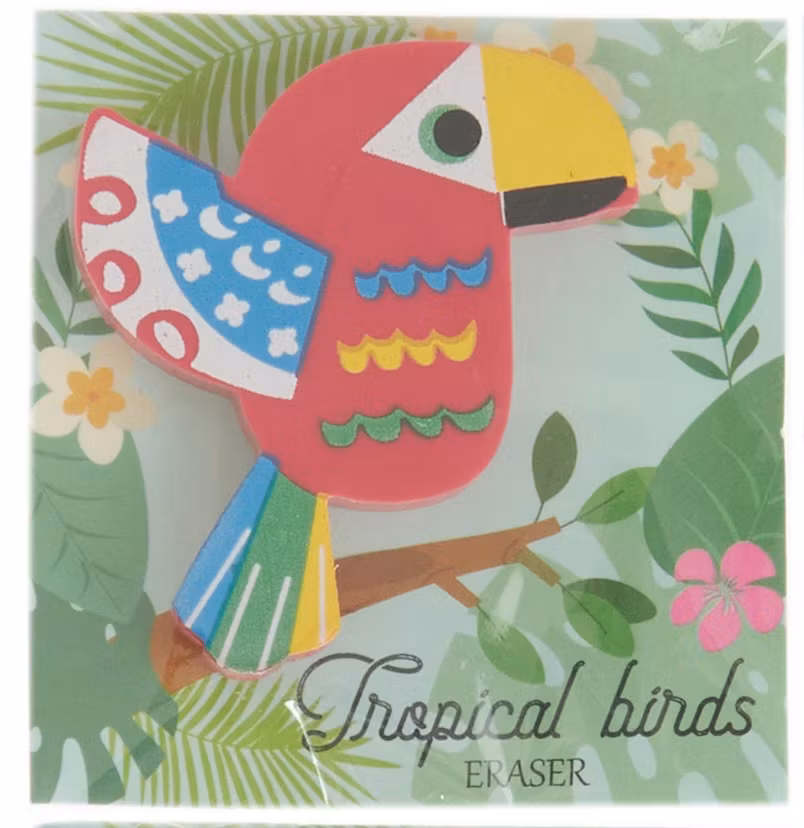Tropical birds suddgummi Pepper pot