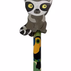 Wild adventure Tvättbjörn blyertspenna suddtopp Pepper pot