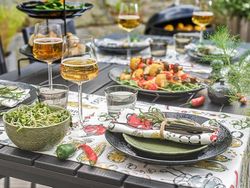 Cult design BBQ rund bricka