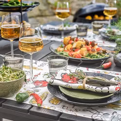 Cult design BBQ rund bricka