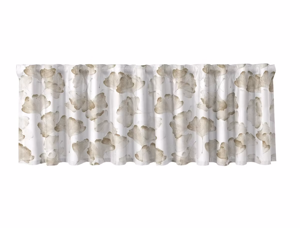 Belford vit/beige gardinkappa multiband Redlunds textil