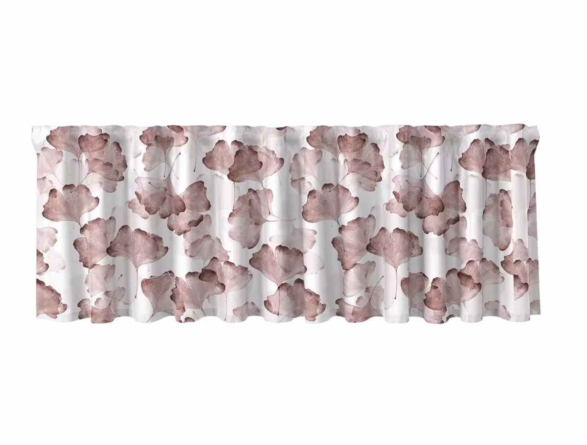 Belford vit/rosa gardinkappa multiband Redlunds textil