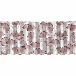 Belford vit/rosa gardinkappa multiband Redlunds textil