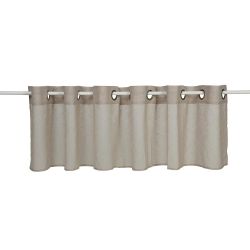 Noble House Stina beige gardinkappa öljetter