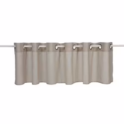 Noble House Stina beige gardinkappa öljetter