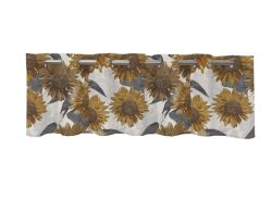 Sunflower linne guld gardinkappa öljetter Redlunds textil