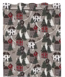 Vimmerby linnefärgat gardinset öljetter Redlunds textil
