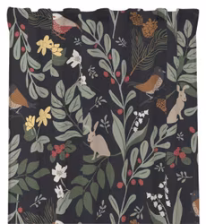 Forest multifärgat/grafit gardinset multiband Redlunds textil