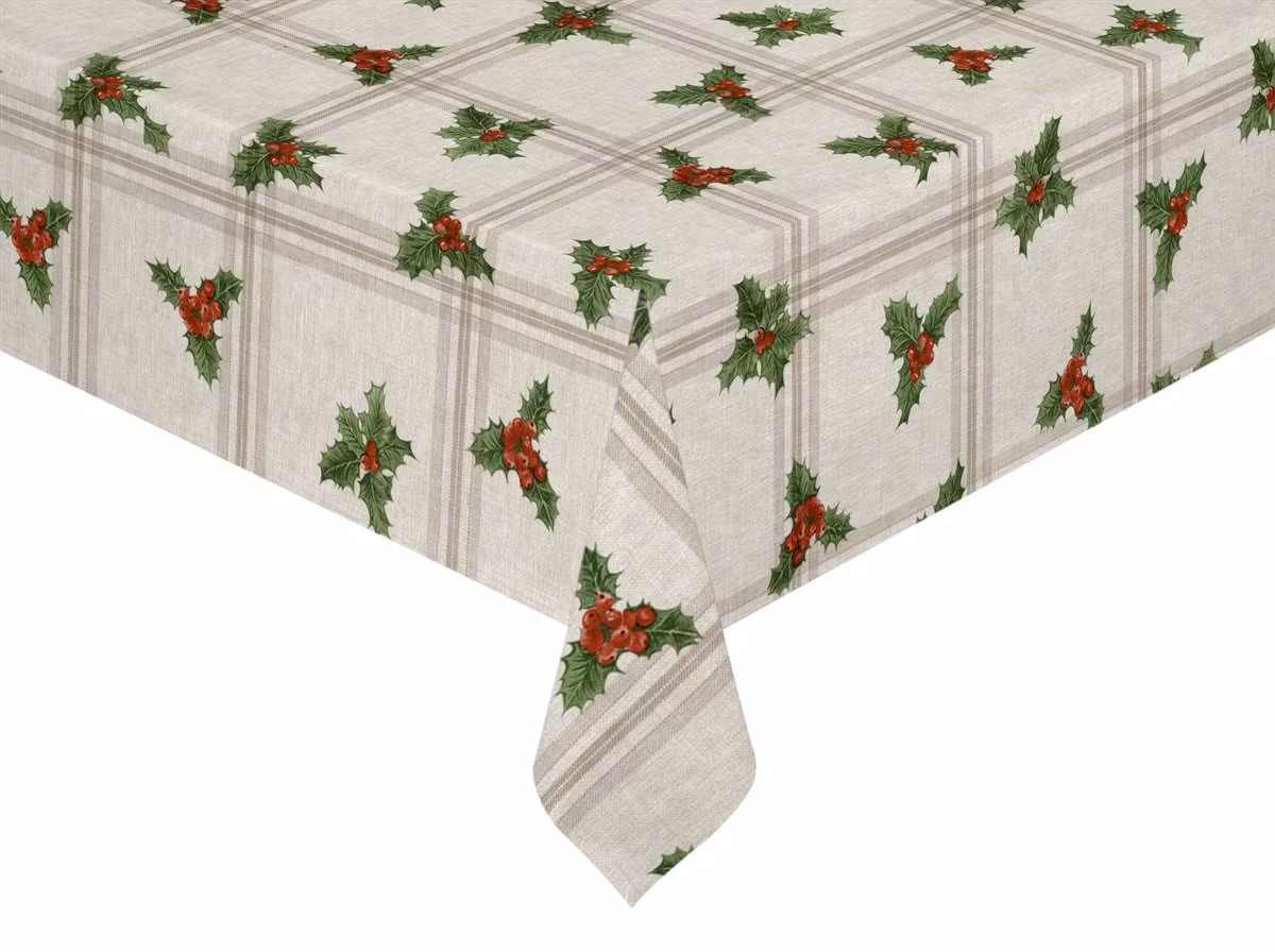 Järnek en vaxduk på metervara i bredd 140 cm.