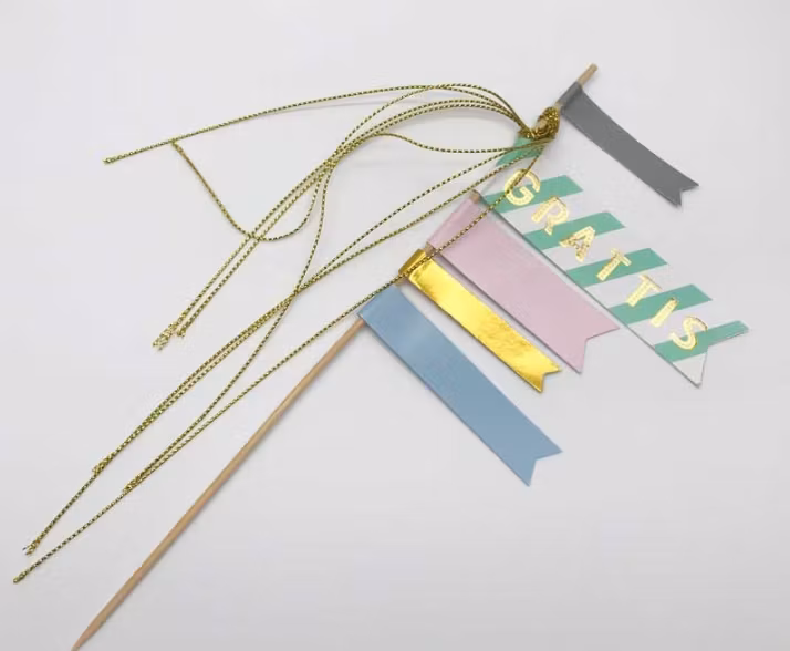 Tårtdekoration Grattis