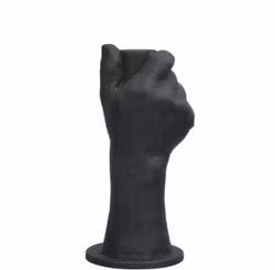Ljusstake svart hand