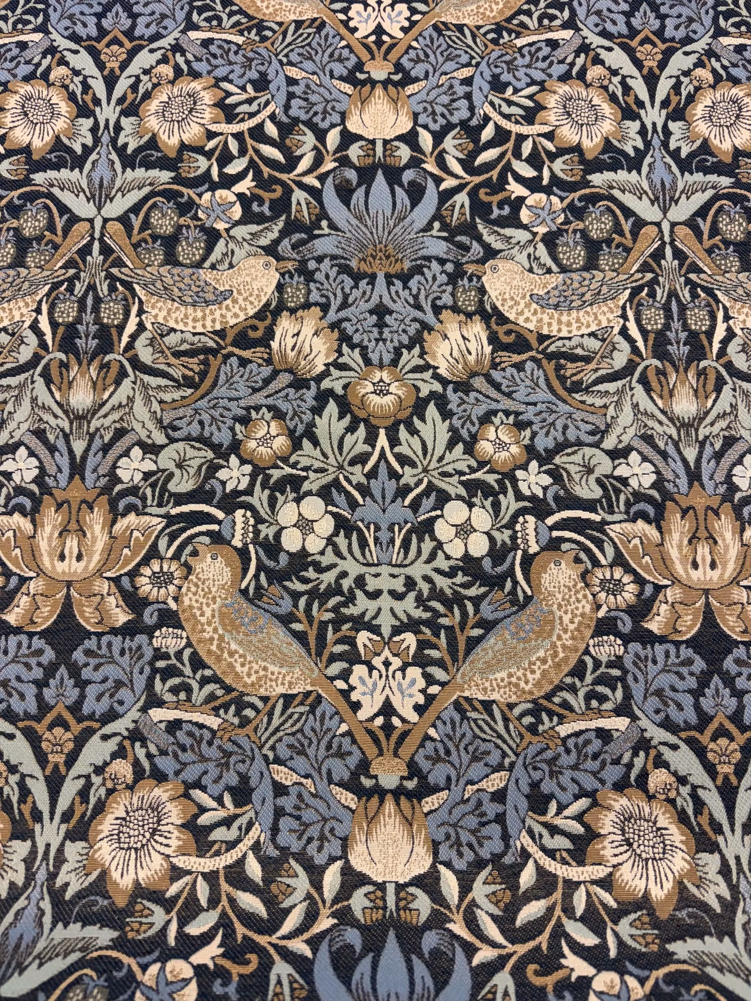 JACQUARD MORRIS Blå