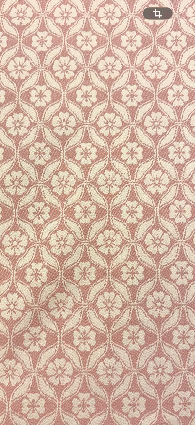 Clover jacquardvävt rosa