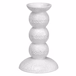 Orient Antik vit ljusstake Cult design