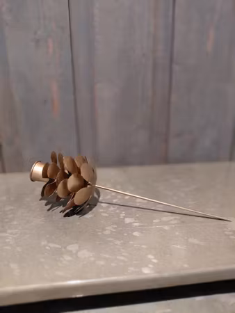 Ljushållare Kotte Antik Mässing