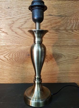 Lampfot Silver/Mässing 30 cm