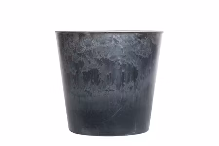 Kruka Plast Rak Grå/Svart