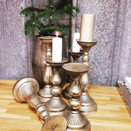 Ljusstake Silver