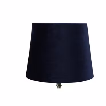 Lampskärm Sammet Mörkblå