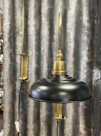 Vägglampa Emalj