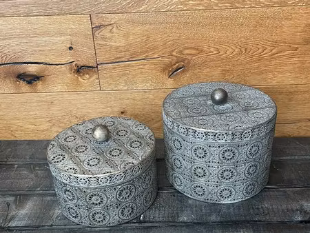 Ask Metall med lock
