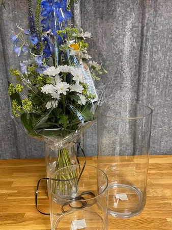 Cylindervas Glas