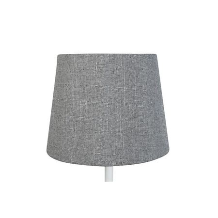 Lampskärm Grovlinne Grå