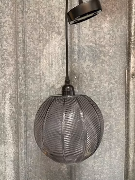 Fönsterlampa Glas