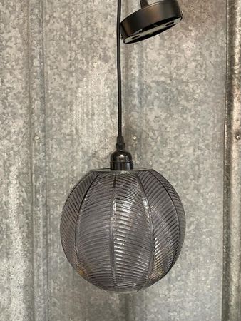 Fönsterlampa Glas