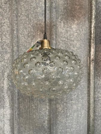 Hänglampa Glas med Struktur