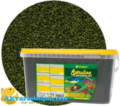 Spirulina Granulat (6%) 5 liter A