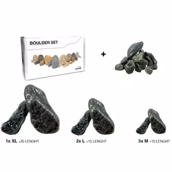 Sten - Jade boulder - Stenpaket