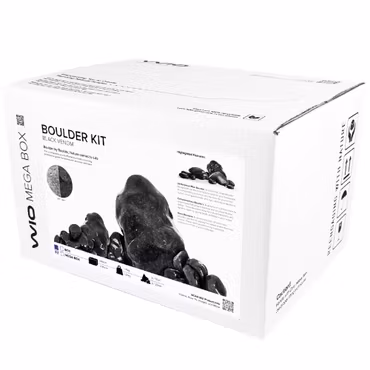 Sten - Black Venom boulder - Stenpaket Nano