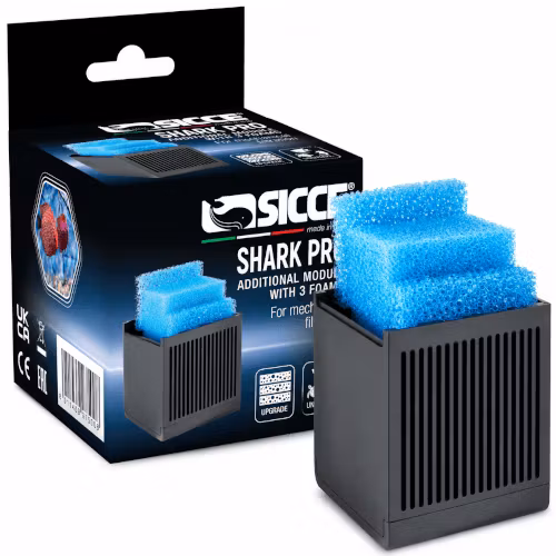 Filtermodul med filtersvampar - Sicce Shark Pro