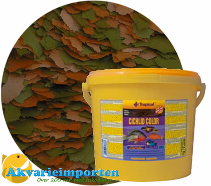 Cichlid Color Flakes 11 liter A