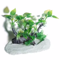 Plastväxt på rot Anubias 19 cm