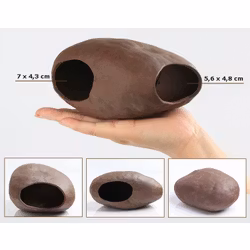 Stengrotta 17 cm - med 2 ingångar.