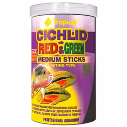Cichlid Red & Green Medium Sticks 1000 ml