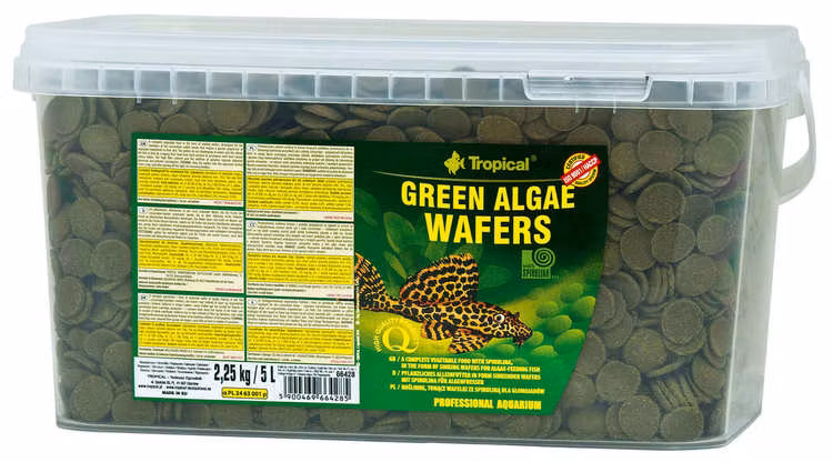 Green algae wafers 5 liter
