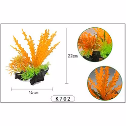 Plastväxt på rot Cryptocoryne orange 21 cm