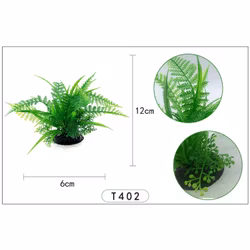 Plastväxt Fern 13 cm