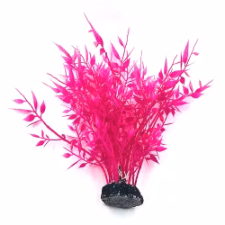 Plastväxt Bambu pink 22 cm