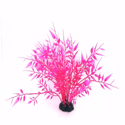 Plastväxt Bambu pink 22 cm