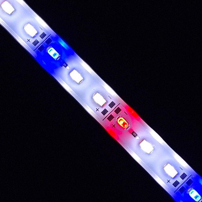 Akvariebelysning - Paket med 2 st LED-list 120 cm