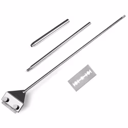 Algskrapa med rakblad - 46/66 cm